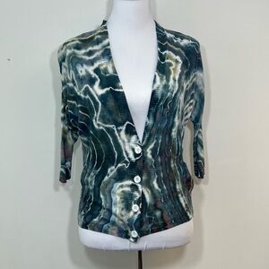 AMERICAN EAGLE Custom Tie Dye Dolman Cardigan